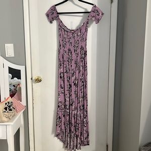Hot Kiss Floral Hi-Low Dress Size L